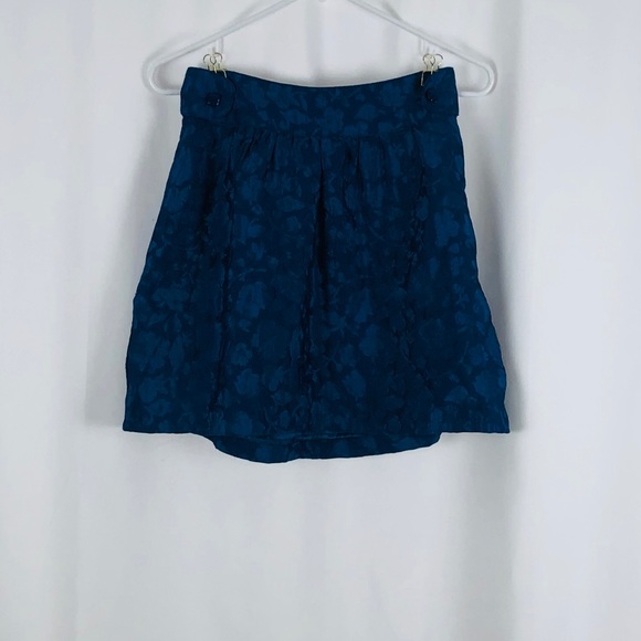 Anthropologie Dresses & Skirts - Tulle Anthropologie jacquard miniskirt pockets S